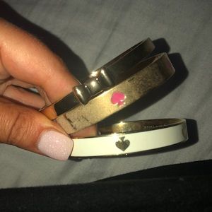 Kate Spade gold bangles